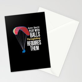 Paragliding Requires Stationery Card