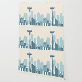 space needle Wallpaper to Match Any Home's Decor | Society6