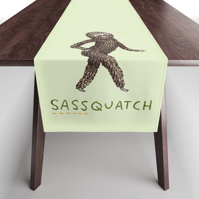 Sassquatch Table Runner