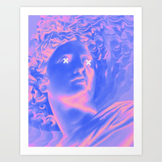 Coy Art Print