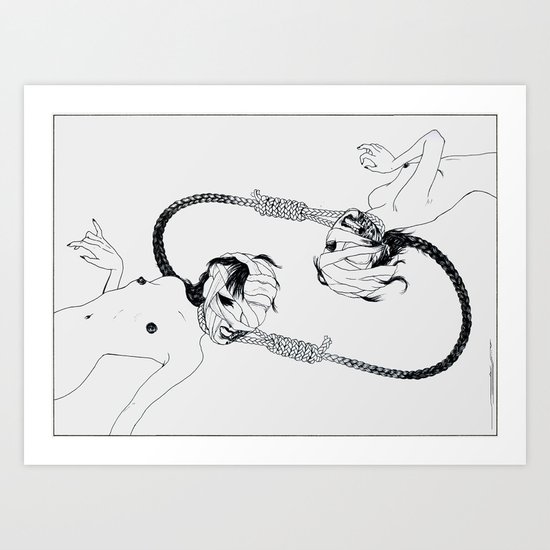 Hanged Art Print