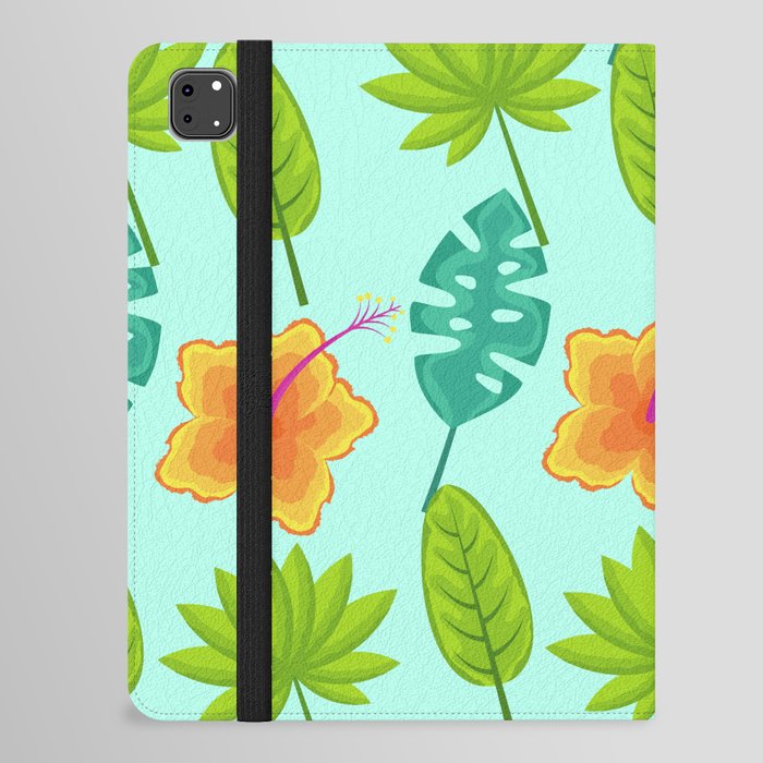 Flowers & Leaves iPad Folio Case