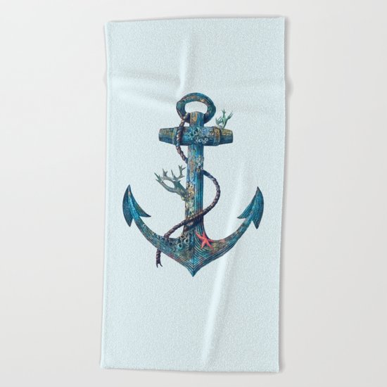 Lost at Sea Beach Towel