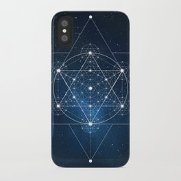 Sacred Geometry Galaxy iPhone Case