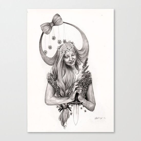 V I R G O Canvas Print