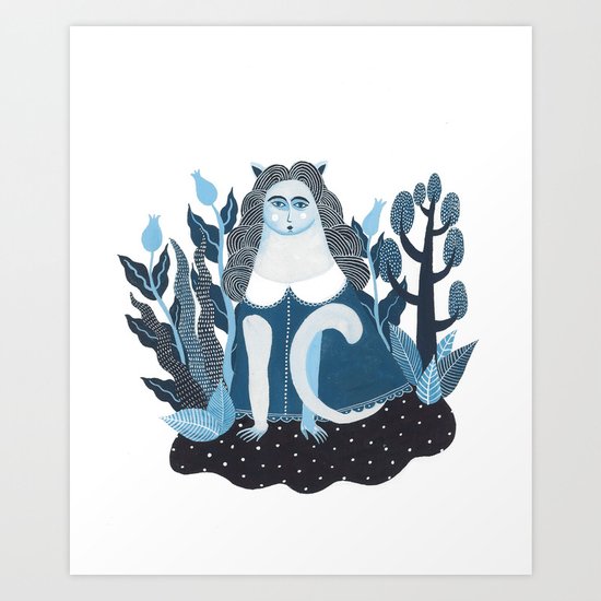 We are cats inside Art Print