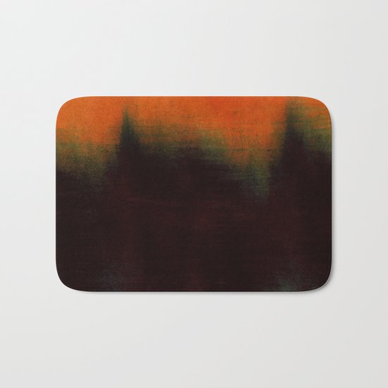 atmospheric landscape Bath Mat
