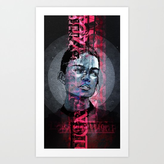 ℳoxie Art Print