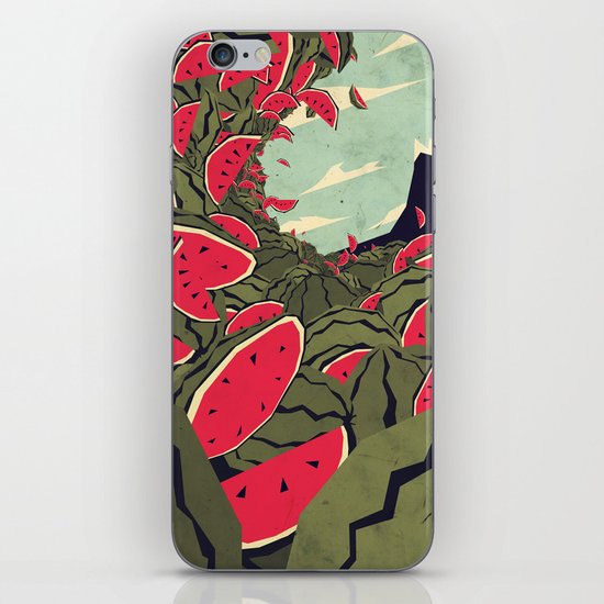 Watermelon surf dream iPhone Skin