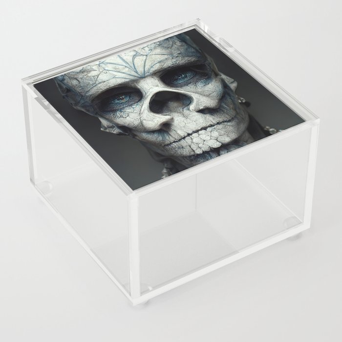 Alien Skull - Extraterrestrial Death Acrylic Box
