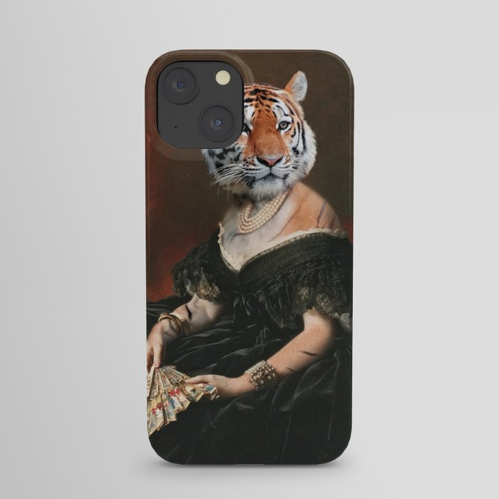 Lady Tiger iPhone Case