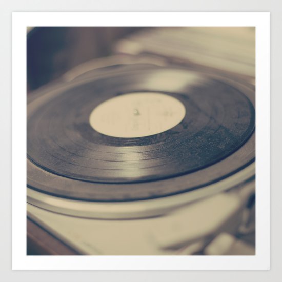 Vinyl Art Print