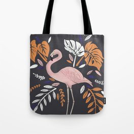 Flamingo love, jungle theme, pink flamingo Tote Bag