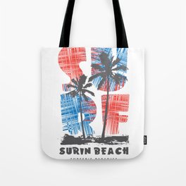Surin Beach surf paradise Tote Bag