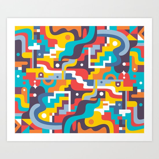 Reflections 1 Art Print