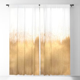 Brushed Gold Blackout Curtain