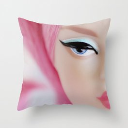 Pink glamour Throw Pillow
