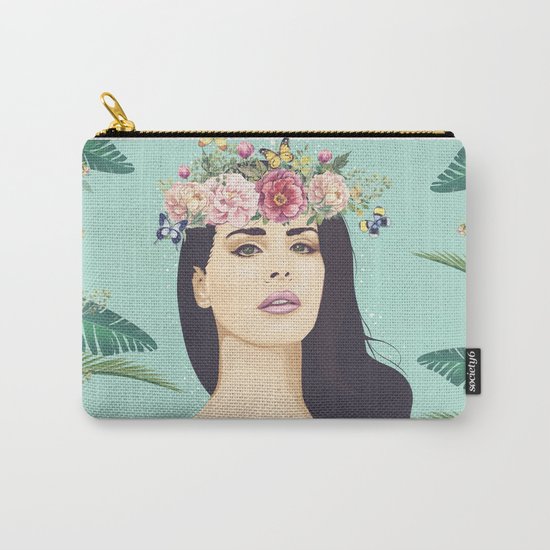 Hipster Queen Carry-All Pouch
