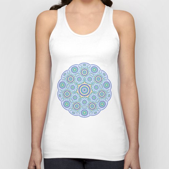 Geometric ornament Unisex Tank Top