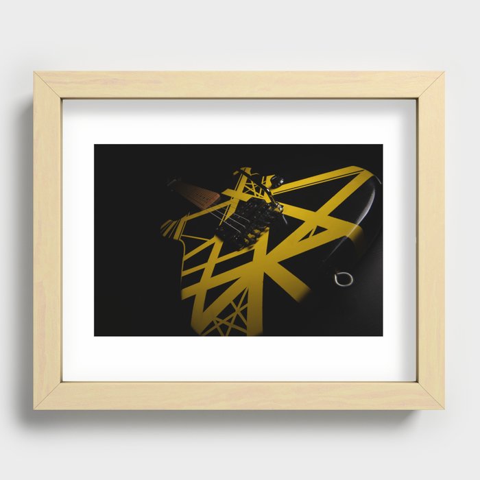 EVH Bumble Bee Guitar Recessed Framed Print