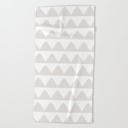 Geometric Pyramid Pattern XXIX Beach Towel