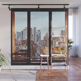New York City Window Views Wall Mural