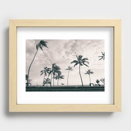 Hawaii Surf Commute Recessed Framed Print