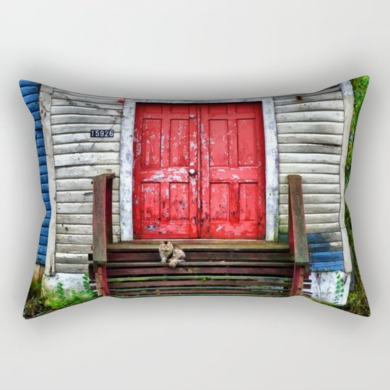 The Last Parishioner Rectangular Pillow
