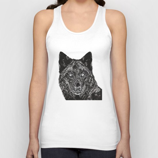 Wolf Unisex Tank Top