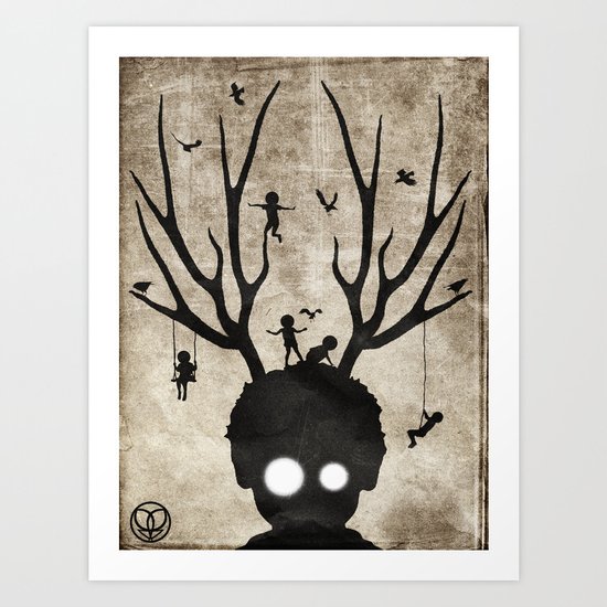 dear imaginary friends Art Print