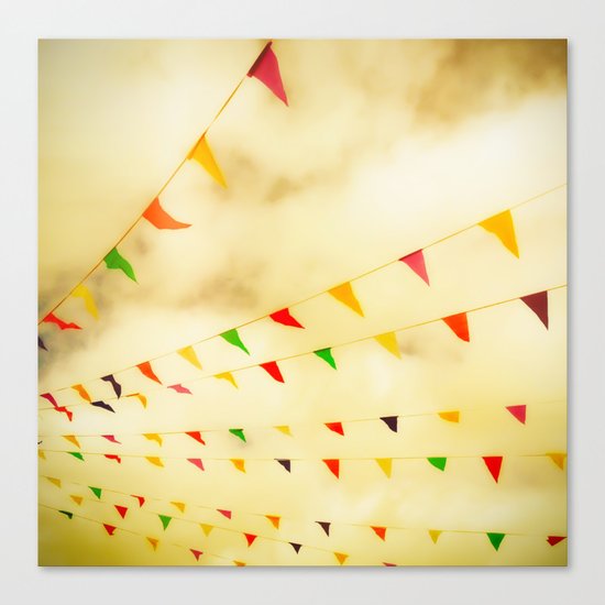 Flags & Color Canvas Print