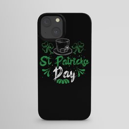 Hat St Paddy's Clover Shamrock Saint Patrick's Day iPhone Case