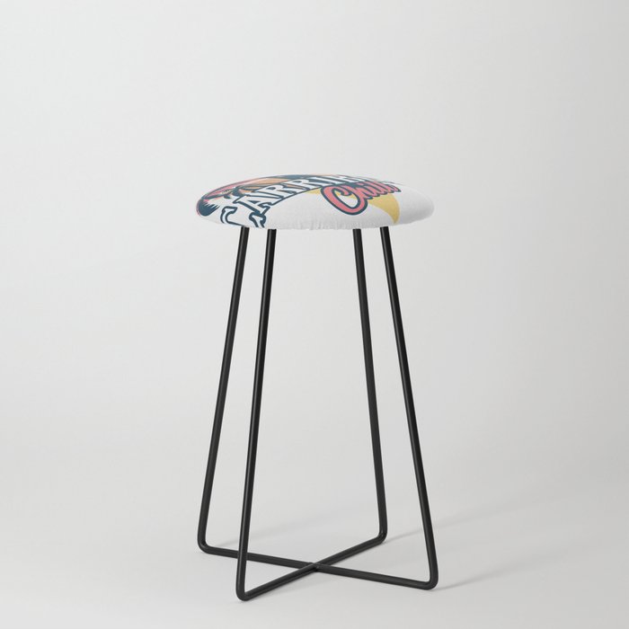 Carribean chill Counter Stool