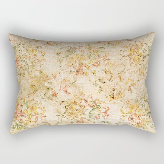 Vintage Sunflower #2 Rectangular Pillow