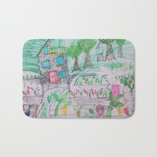 Place of Love - Handmade from Pascal (A7 B0237) Bath Mat