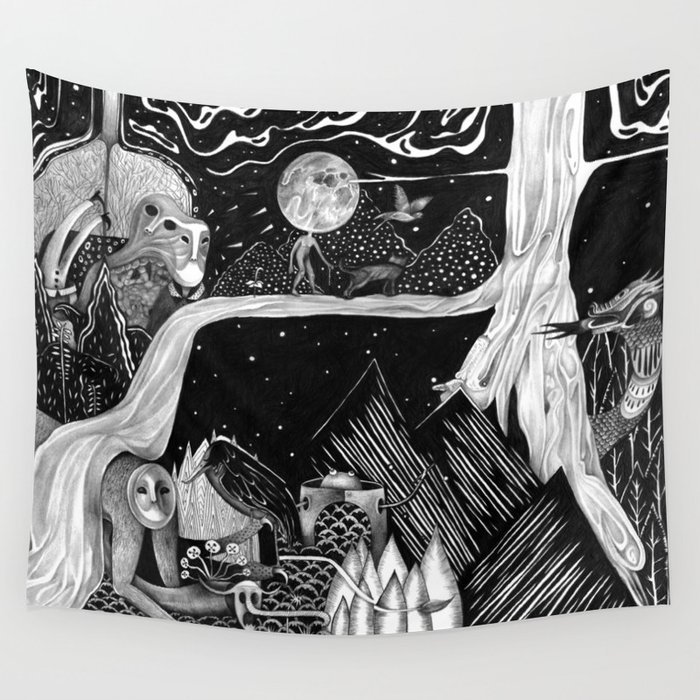 Moonlight Sonata Wall Tapestry