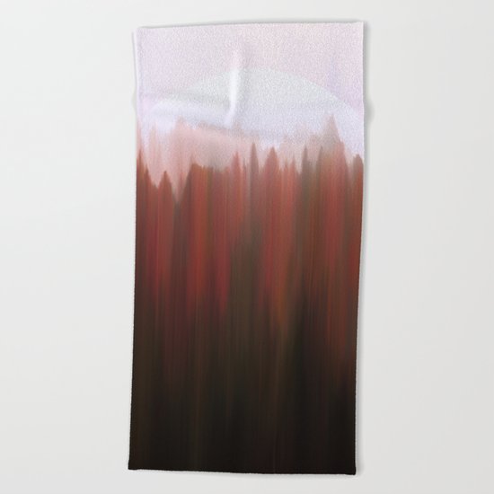 Forest Moon Beach Towel