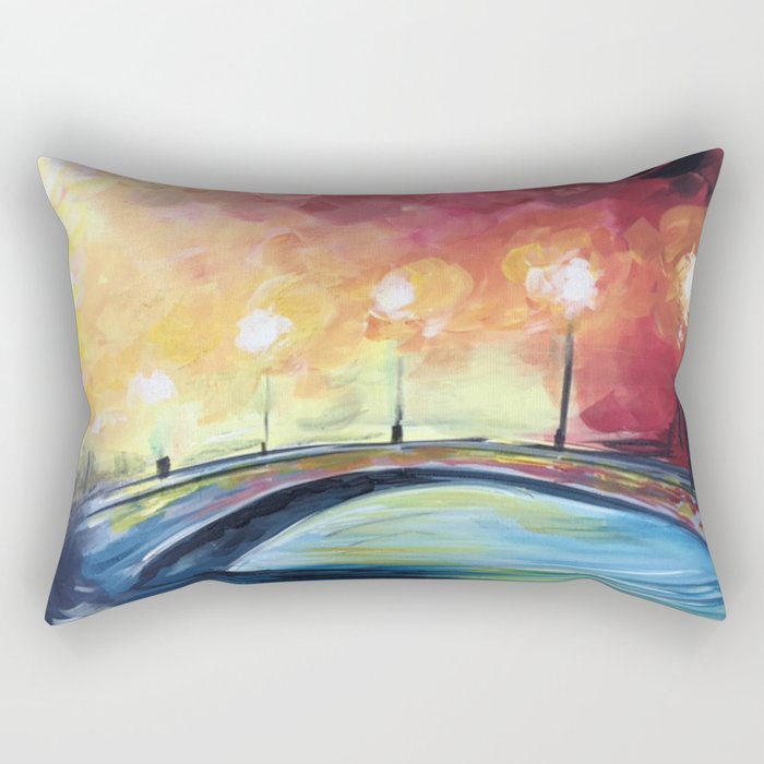 Pont Alexandre lll Rectangular Pillow