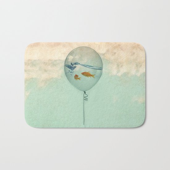 BALLOON FISH Bath Mat