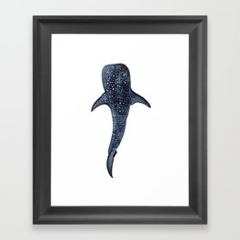 WHALE SHARK II Framed Art Print