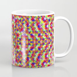 Hippie Colours Mandala Pattern Coffee Mug