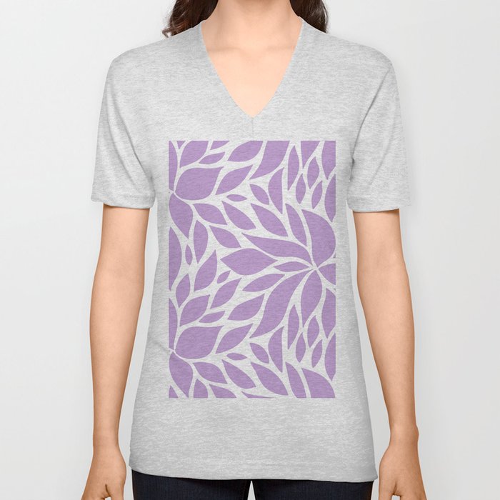 Bloom - Periwinkle V Neck T Shirt
