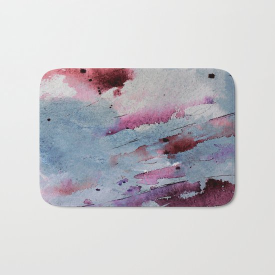 Remains of elderberry soup Bath Mat