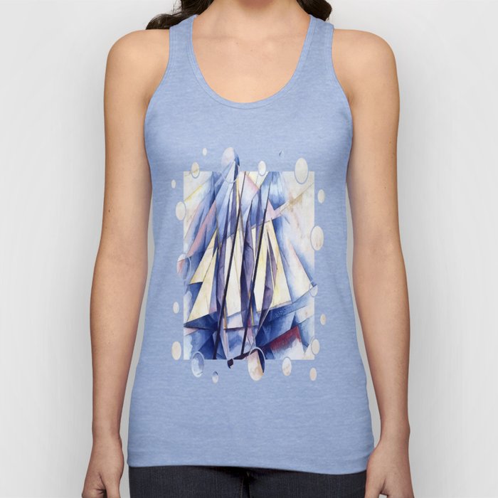 Sail In Two Movements After Charles Demuth Tank Top