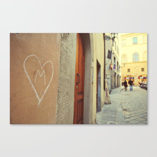 M - Heart Canvas Print