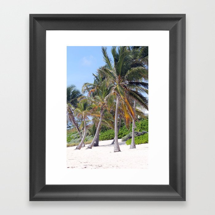 Palmtrees Framed Art Print
