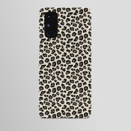 Leopard Print in Cream and Taupe Android Case