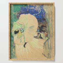 Henri de Toulouse-Lautrec - La Roue (1893) Serving Tray