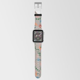 Toadstools and Flowers Apple Watch Band