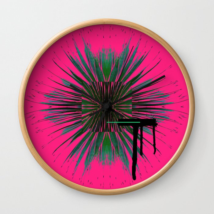 Dots of Thorns - minimal exercise. Wall Clock